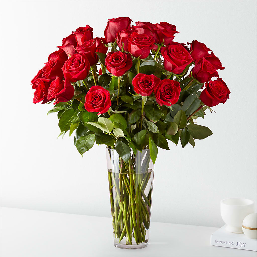 Long Stem Red Rose Bouquet – As Seasons Change Down South, Foley AL