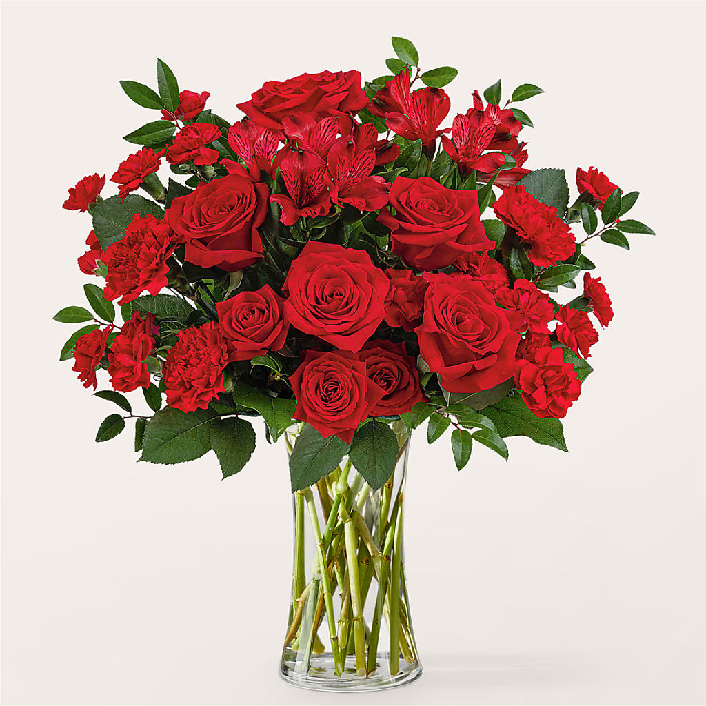 Brilliant Ruby Bouquet – As Seasons Change Down South, Foley AL