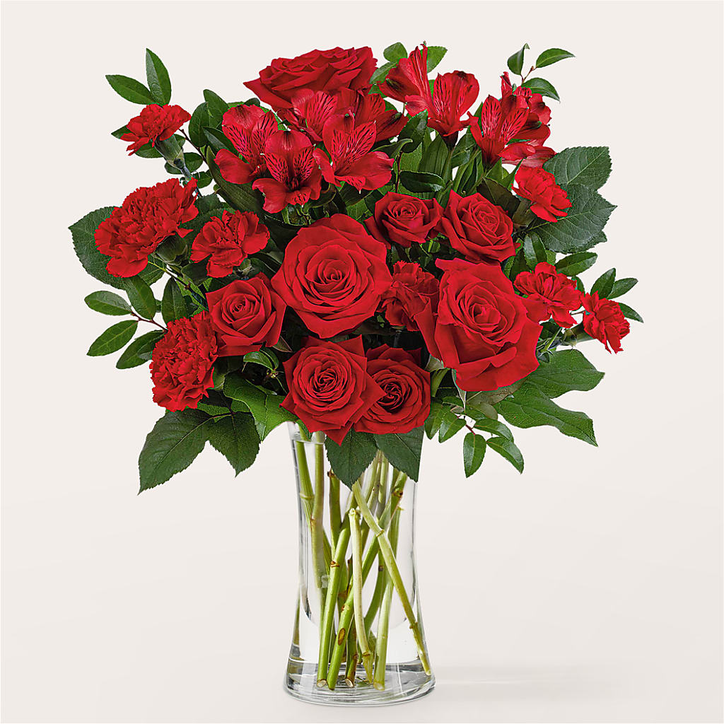 Brilliant Ruby Bouquet – As Seasons Change Down South, Foley AL