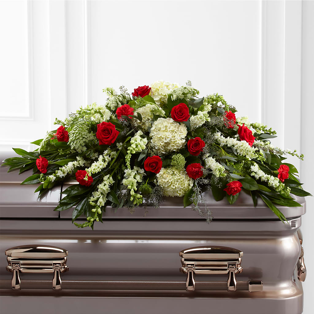 Sincerity Casket Spray – As Seasons Change Down South, Foley AL