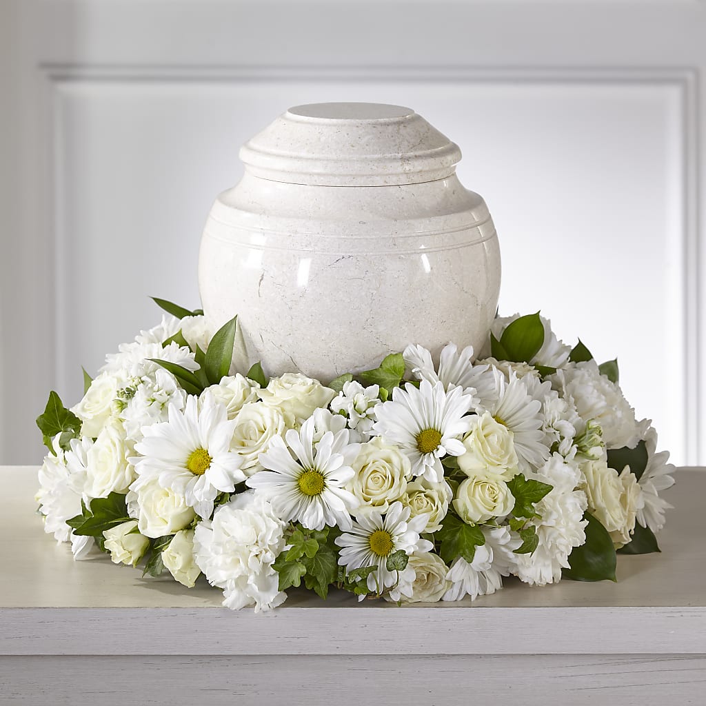 Ivory Gardens Cremation Adornment – As Seasons Change Down South, Foley AL