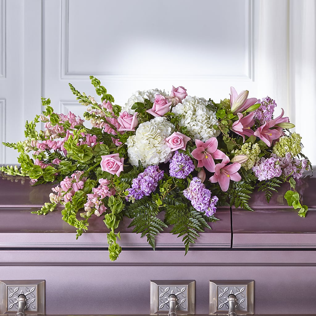 Life's Gratitude Casket Spray – As Seasons Change Down South, Foley AL