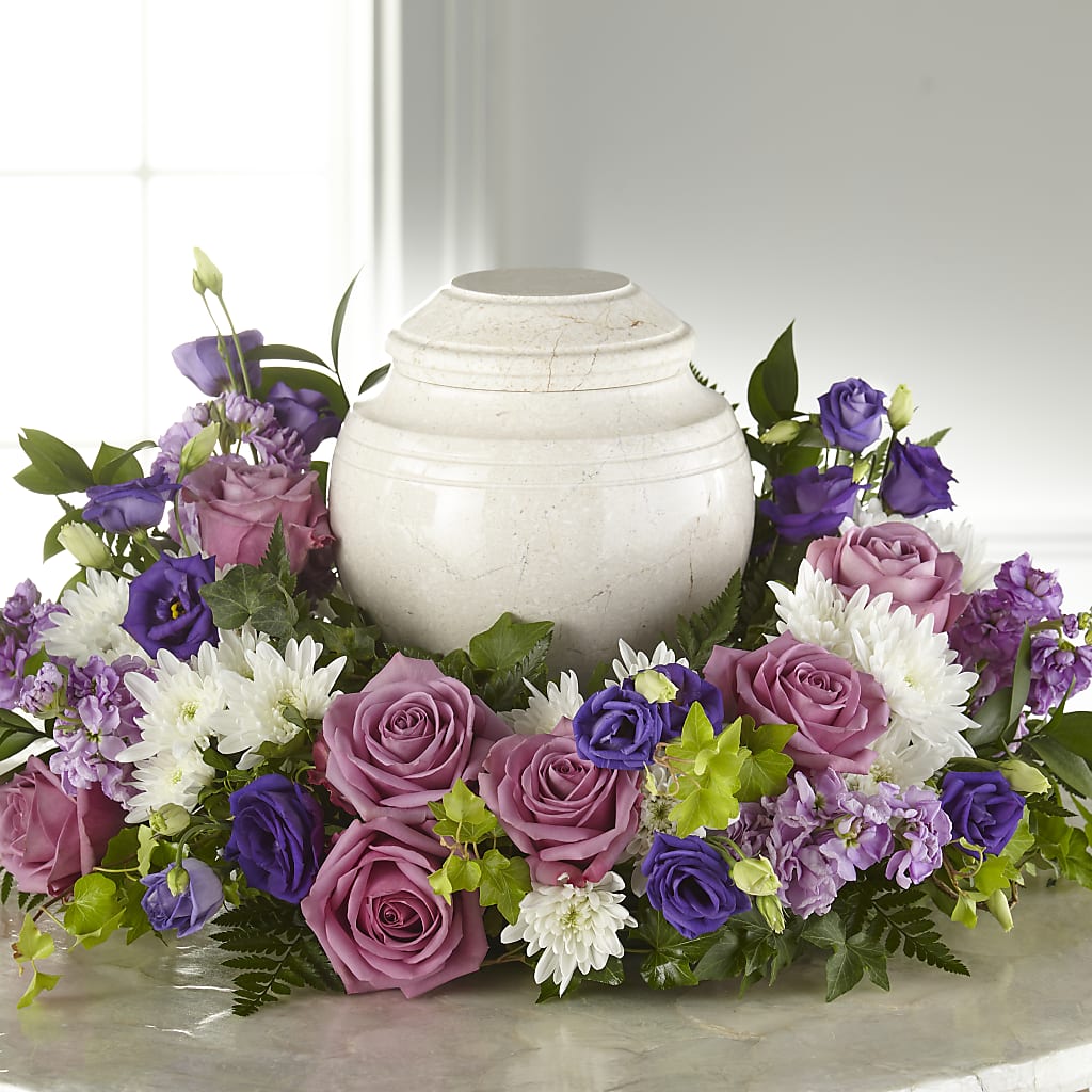 Blooming Sympathy Cremation Adornment – As Seasons Change Down South, Foley AL