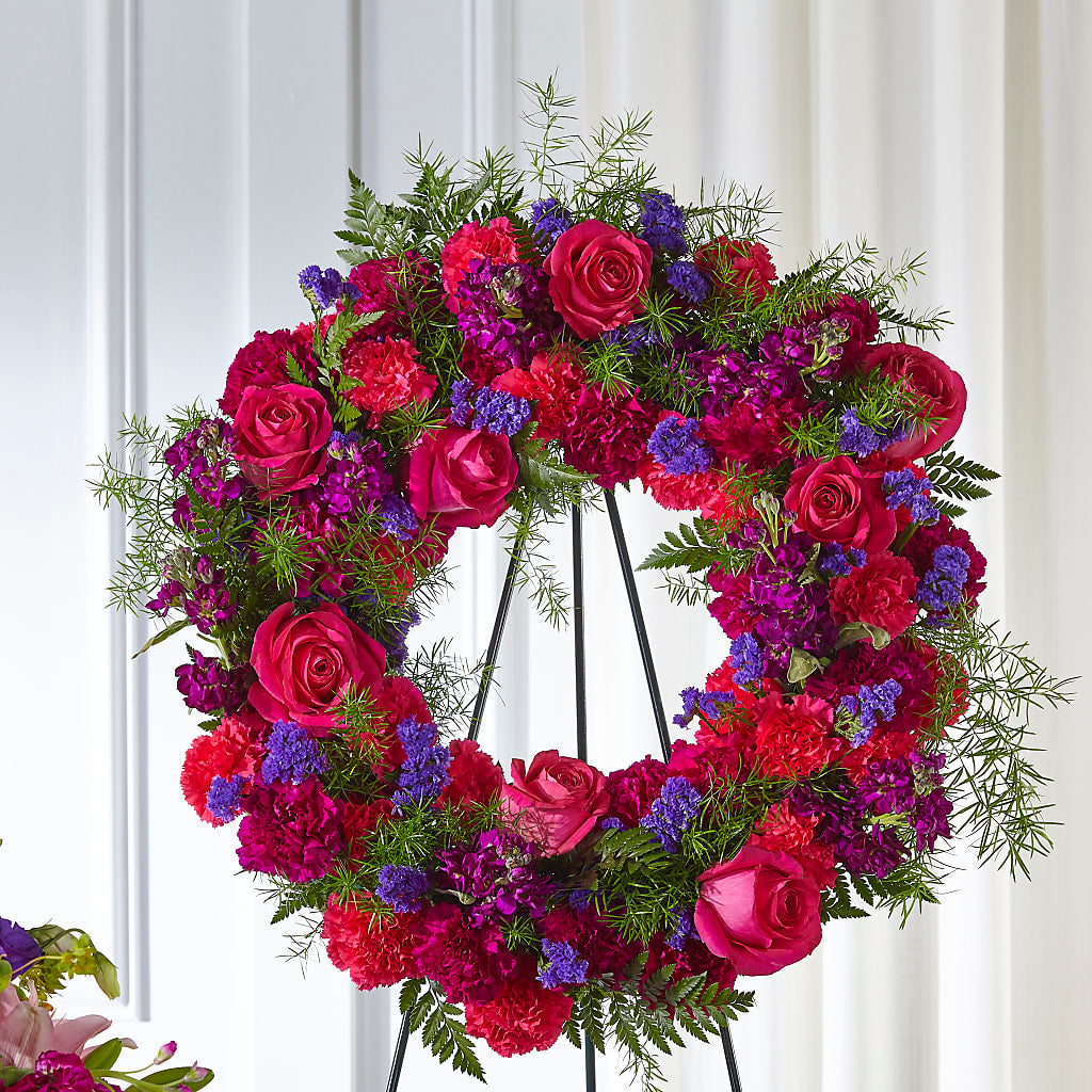 Calming Colors Wreath – As Seasons Change Down South, Foley AL