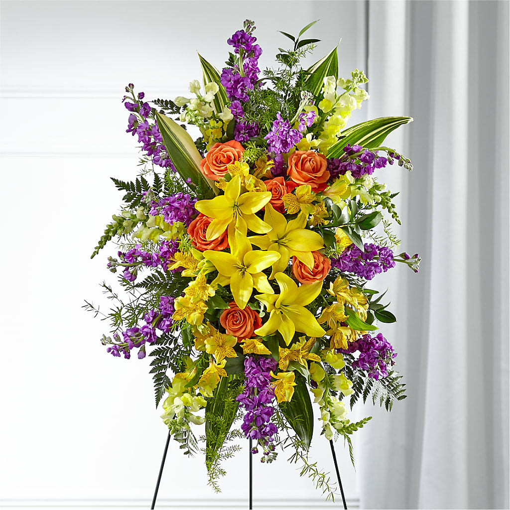 Thoughtful Prayers Standing Spray – As Seasons Change Down South, Foley AL