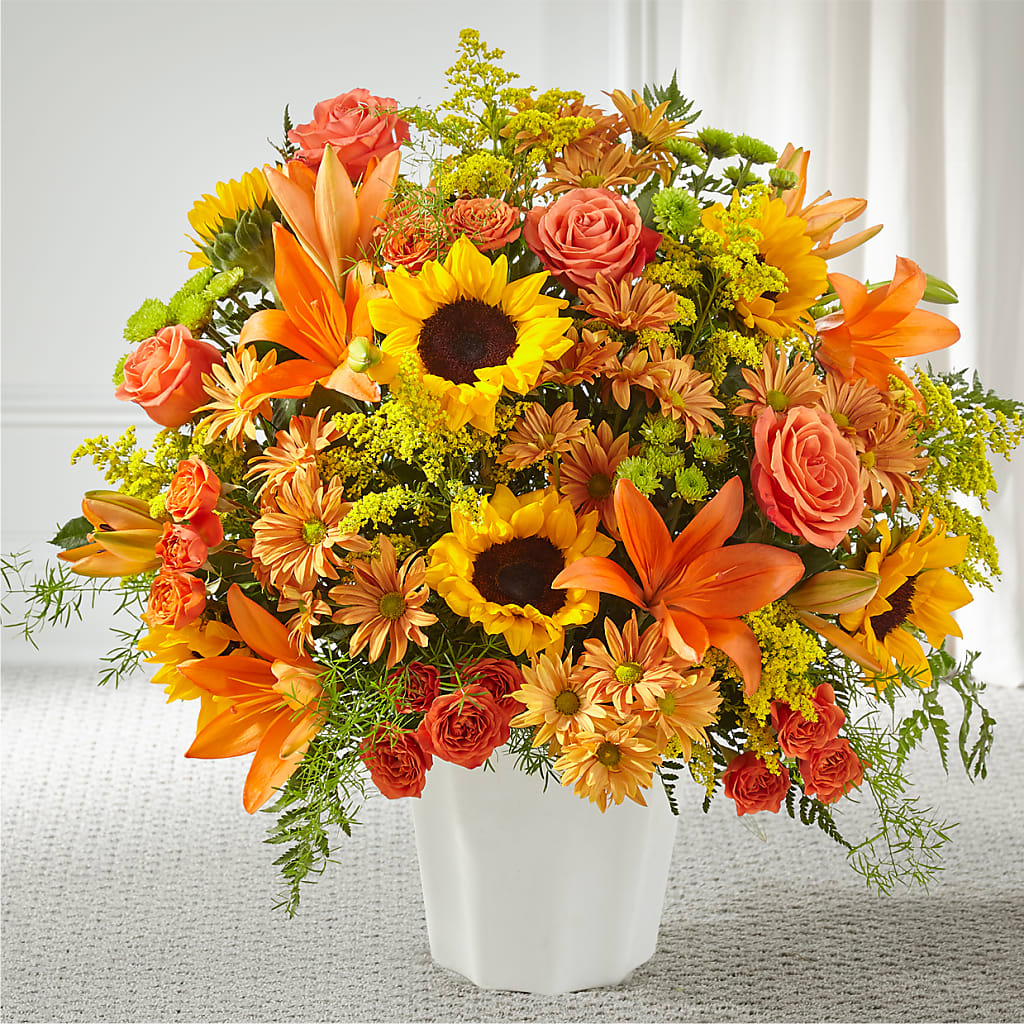Harvest Thoughts Floor Basket – As Seasons Change Down South, Foley AL