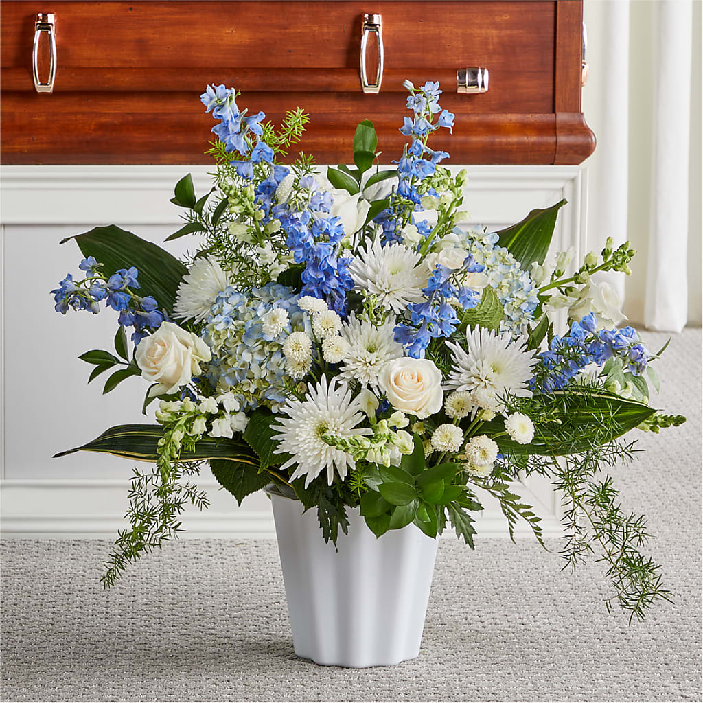 Everlasting Memories Floor Basket – As Seasons Change Down South, Foley AL