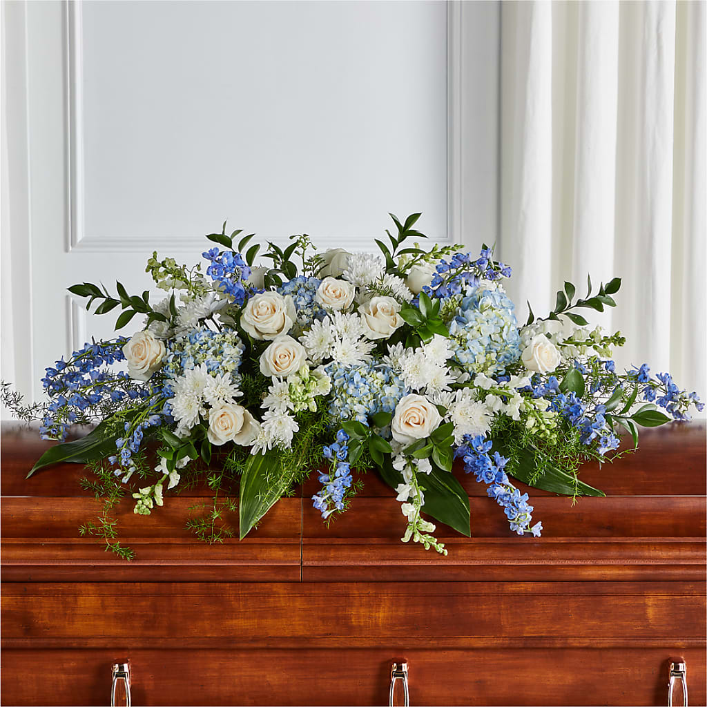 Timeless Essence Casket Spray – As Seasons Change Down South, Foley AL