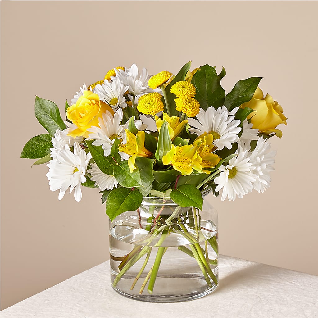 Sunny Sentiments Bouquet – As Seasons Change Down South, Foley AL
