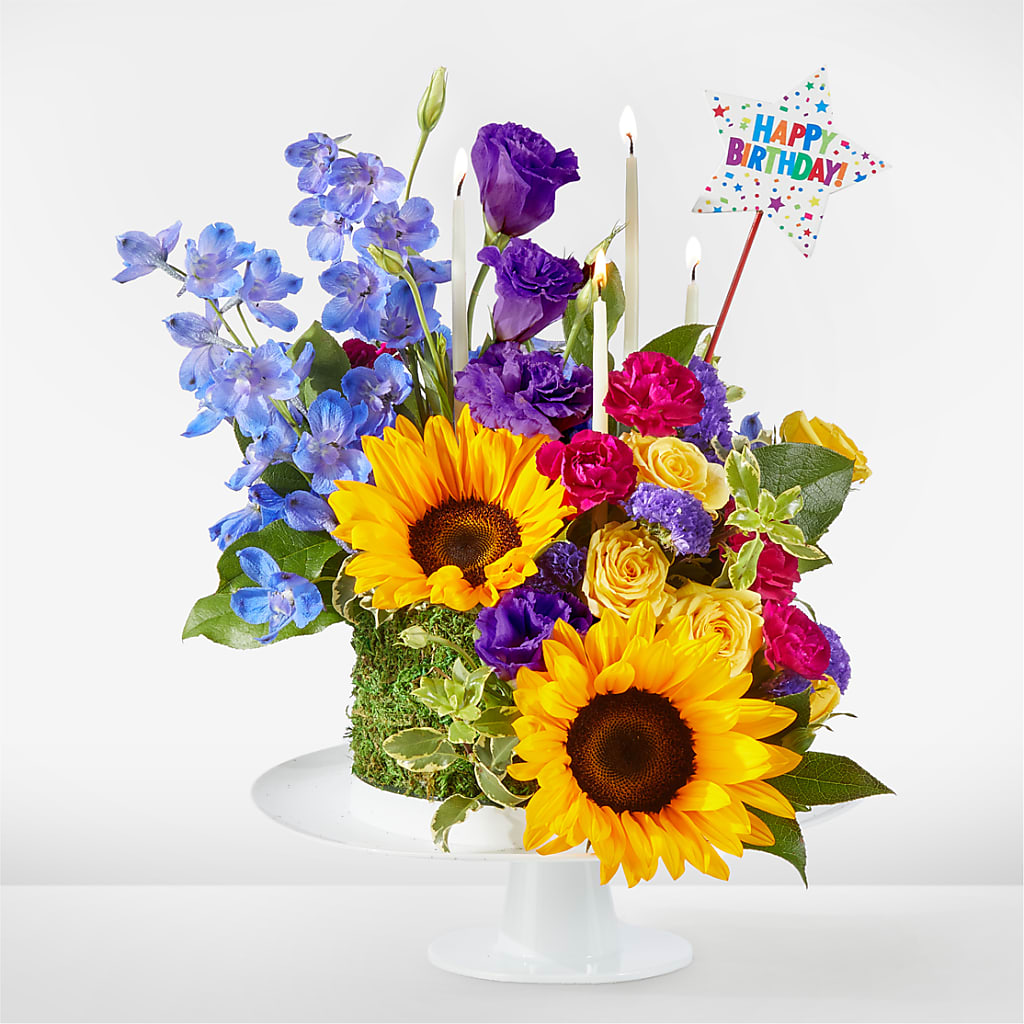Star of the Day Floral Cake – As Seasons Change Down South, Foley AL