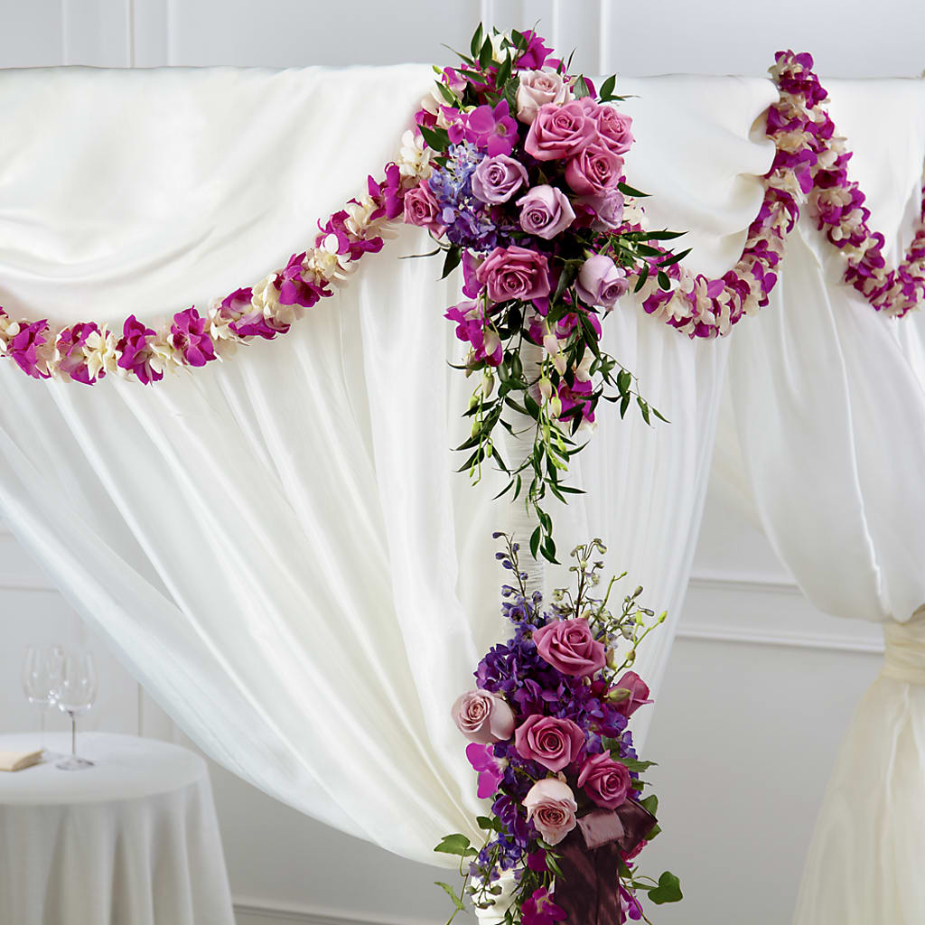 Color & Light Chuppah Decor – As Seasons Change Down South, Foley AL