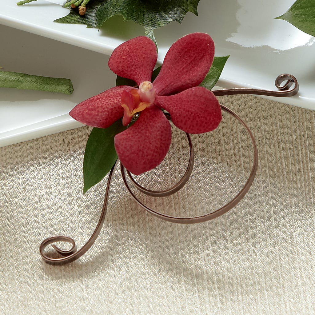 Red Mokara Boutonniere – As Seasons Change Down South, Foley AL