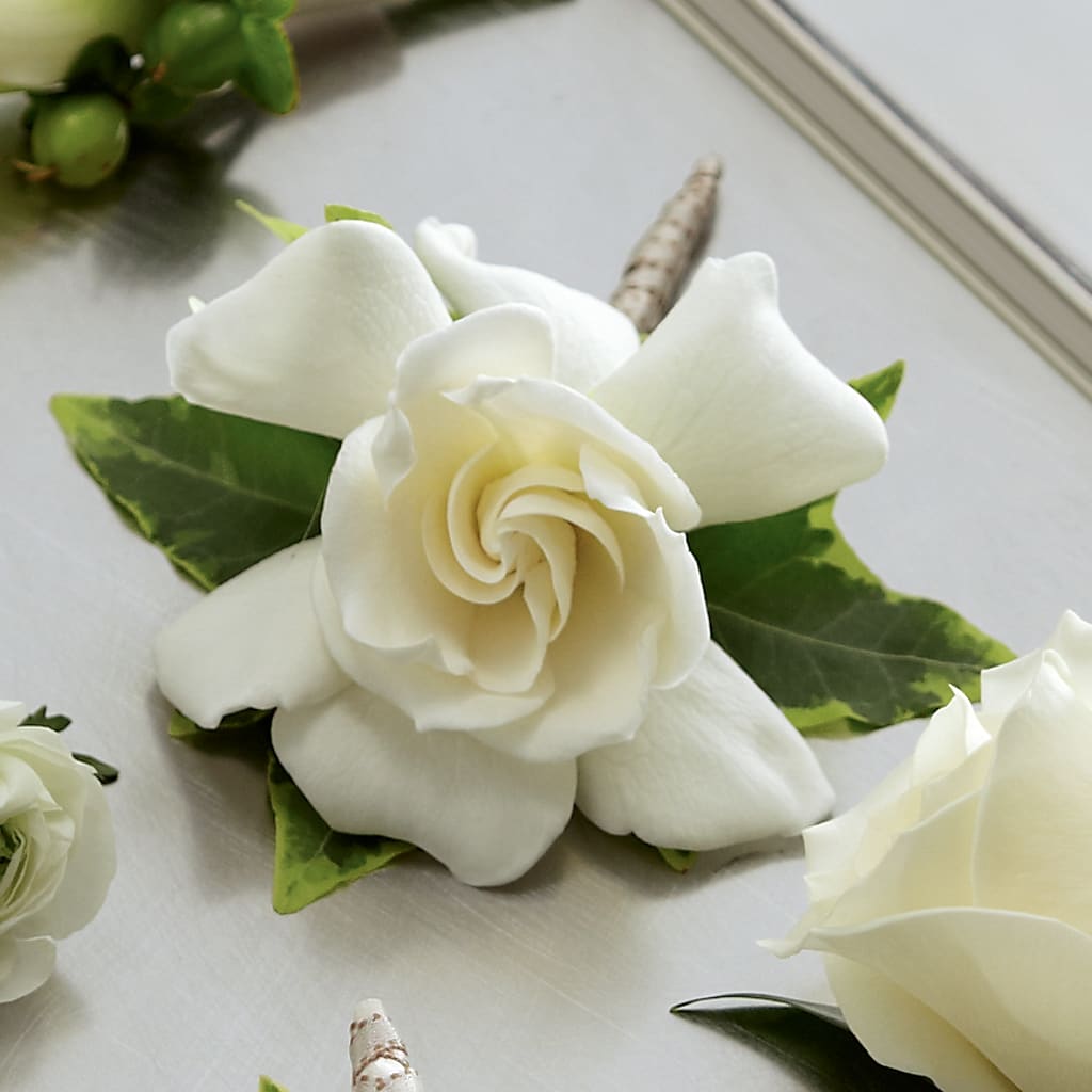 Gardenia Boutonniere – As Seasons Change Down South, Foley AL