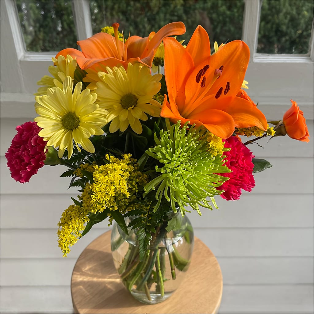 Bold & Bright – A Florist Original –  As Seasons Change Down South, Foley AL