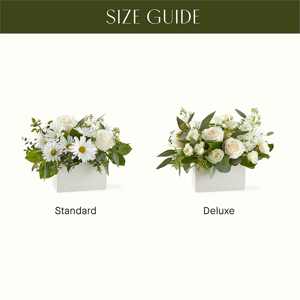 Fresh Linen Box Bouquet –  As Seasons Change Down South, Foley AL