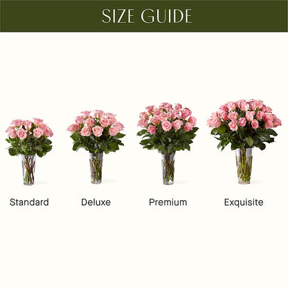 Long Stem Pink Rose Bouquet –  As Seasons Change Down South, Foley AL