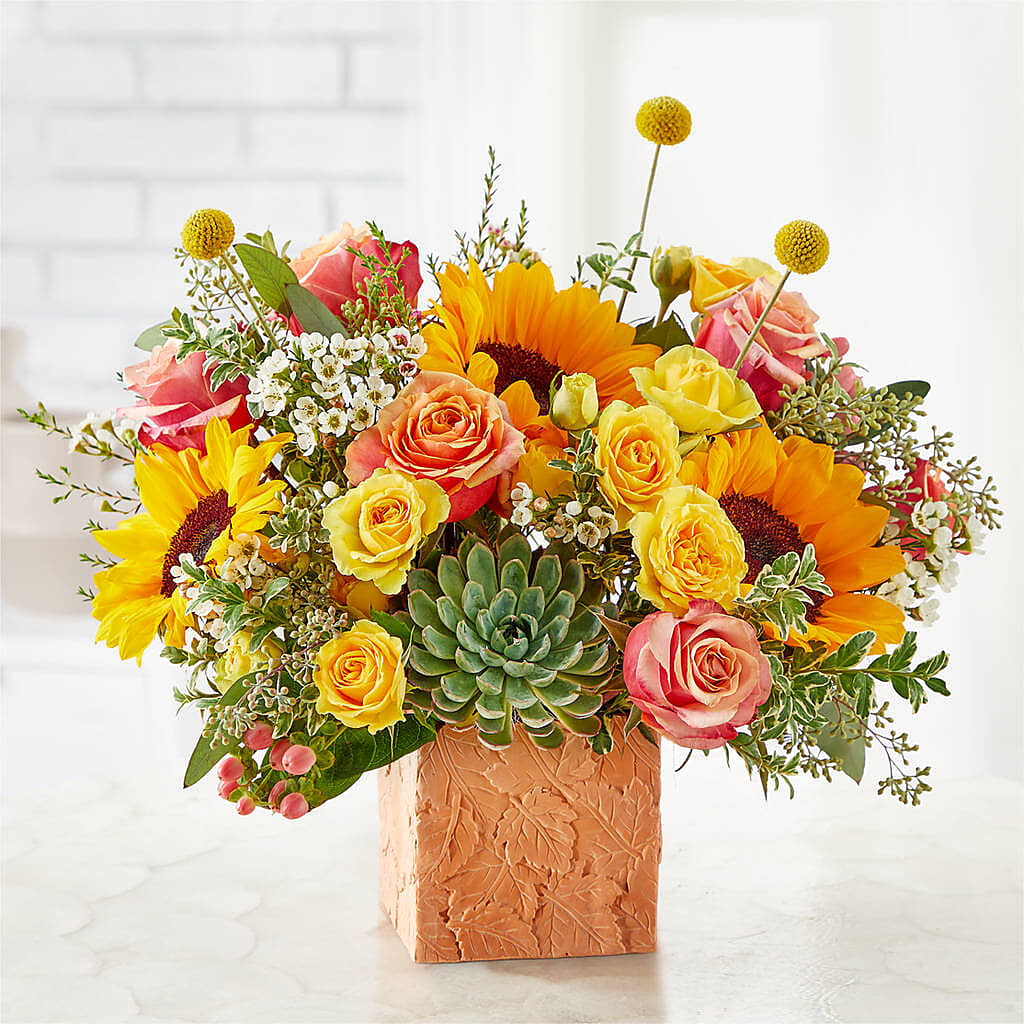 Sunflower Season Bouquet –  As Seasons Change Down South, Foley AL