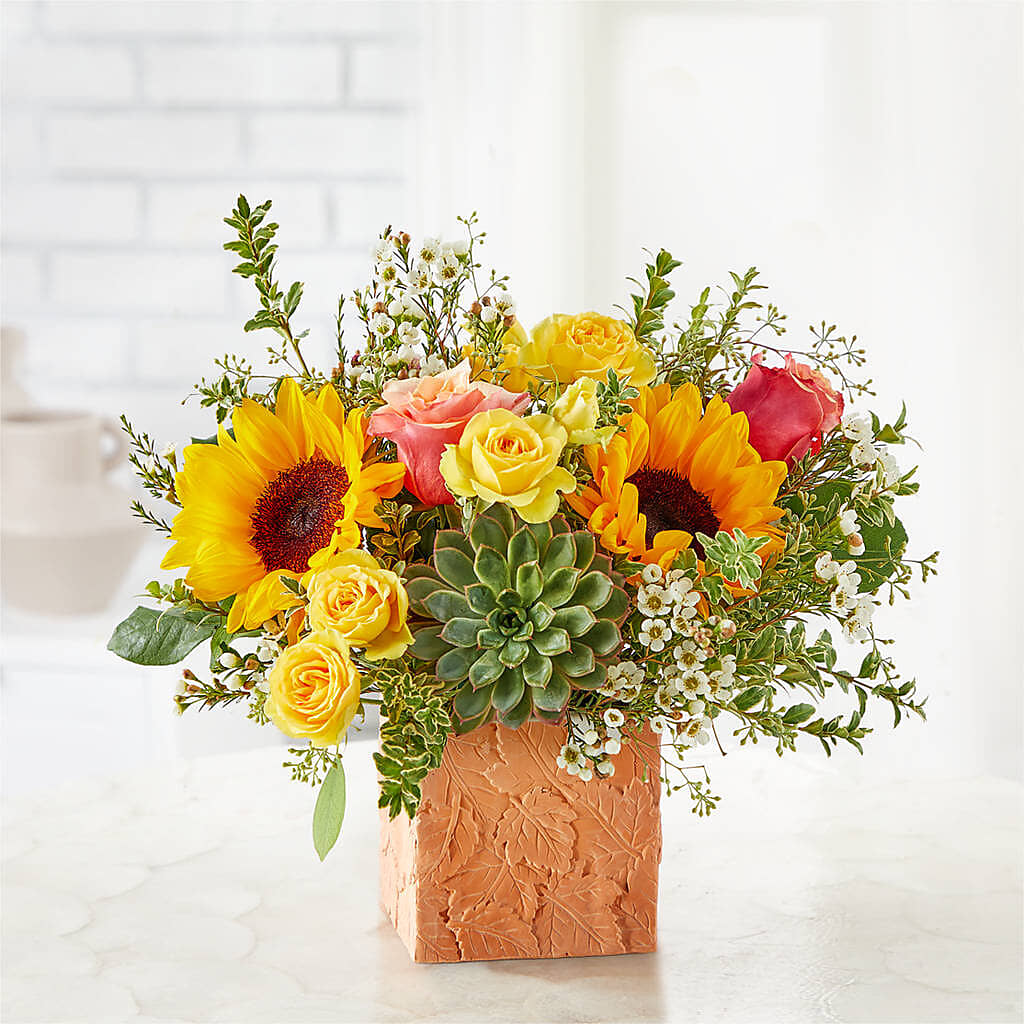 Sunflower Season Bouquet –  As Seasons Change Down South, Foley AL