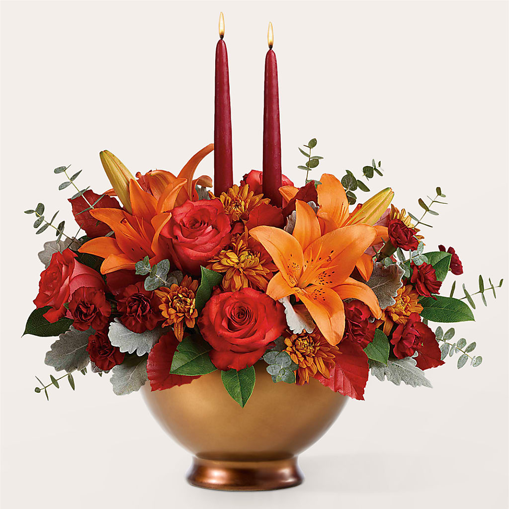 Fruits of Fall Centerpiece –  As Seasons Change Down South, Foley AL