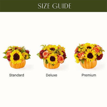 Golden Gourd Pumpkin Bouquet –  As Seasons Change Down South, Foley AL