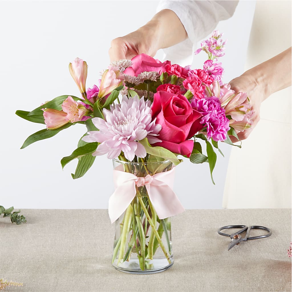 Pink Ribbon - A Florist Original –  As Seasons Change Down South, Foley AL