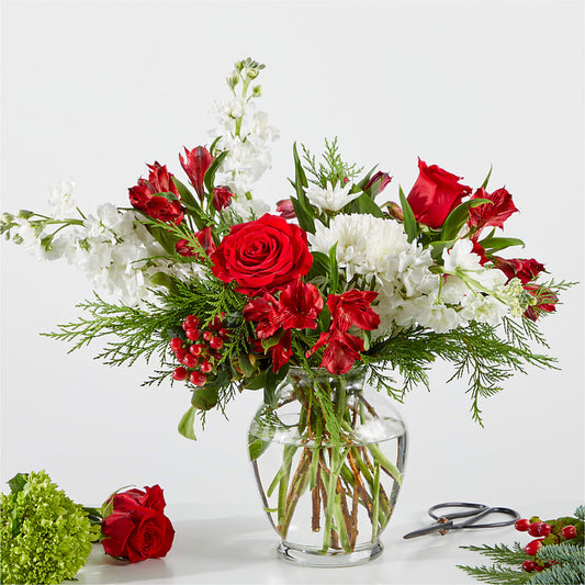 Merry Moment Bouquet – A Florist Original –  As Seasons Change Down South, Foley AL