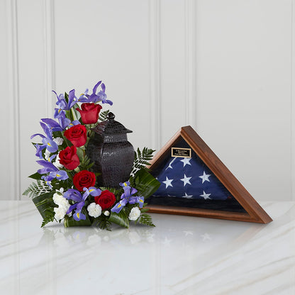 Patriotic Tribute Arrangement –  As Seasons Change Down South, Foley AL
