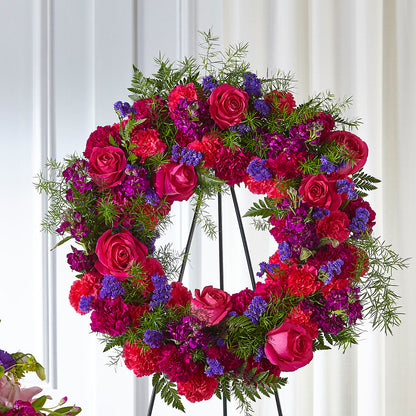 Calming Colors Wreath –  As Seasons Change Down South, Foley AL