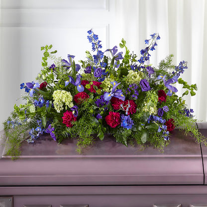Always Treasured Casket Spray –  As Seasons Change Down South, Foley AL