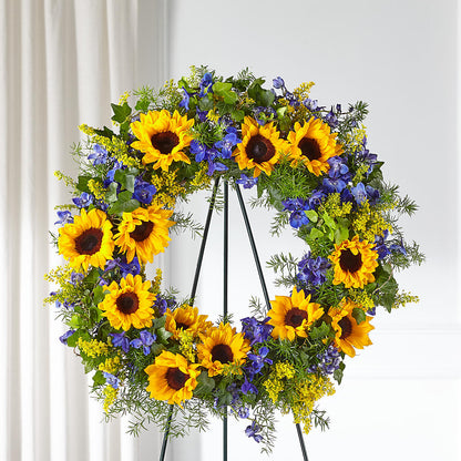 Bright Rays Wreath –  As Seasons Change Down South, Foley AL
