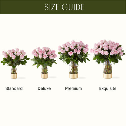 Picture Perfect Pink Rose Bouquet –  As Seasons Change Down South, Foley AL