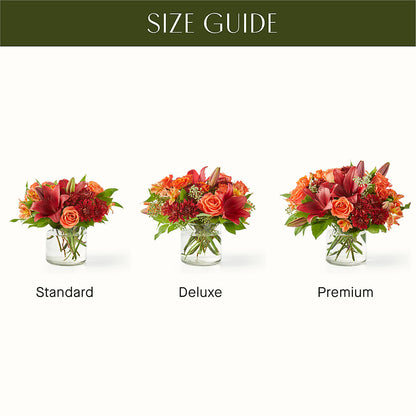 Crimson Leaves Bouquet –  As Seasons Change Down South, Foley AL