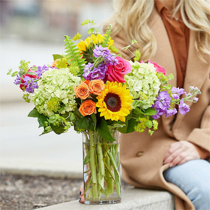 Vibrant Greetings Bouquet –  As Seasons Change Down South, Foley AL
