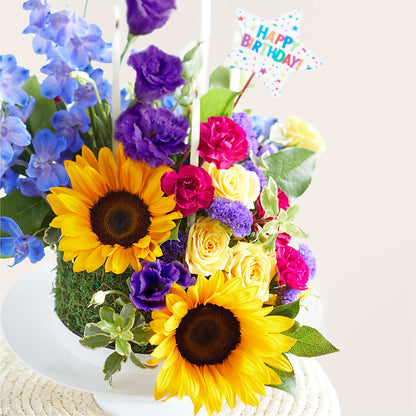 Star of the Day Floral Cake –  As Seasons Change Down South, Foley AL