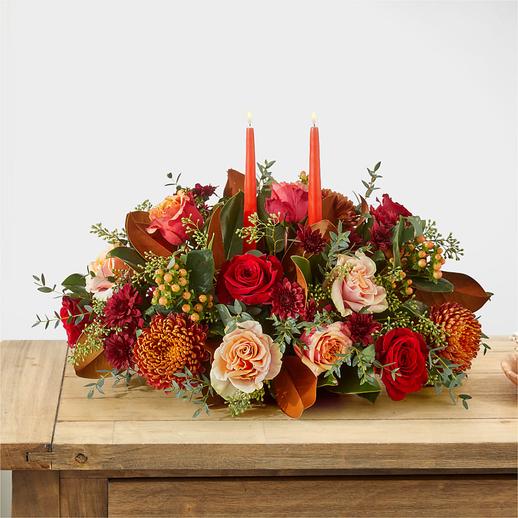 Gather Near Centerpiece –  As Seasons Change Down South, Foley AL