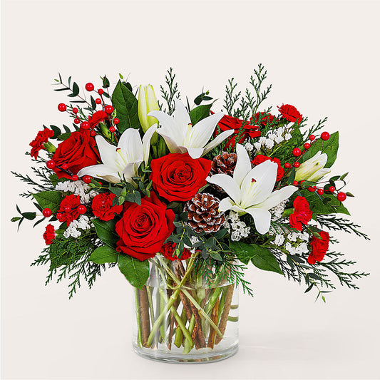 Best in Snow Bouquet –  As Seasons Change Down South, Foley AL