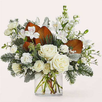Fresh Snowfall Bouquet –  As Seasons Change Down South, Foley AL