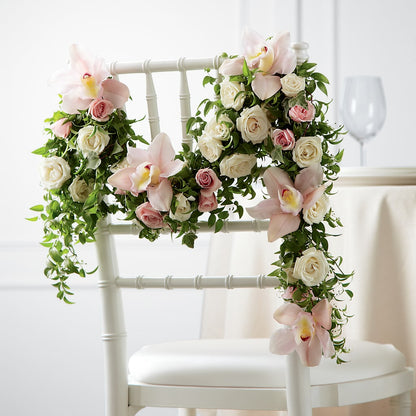 Orchid Rose Chair Décor –  As Seasons Change Down South, Foley AL