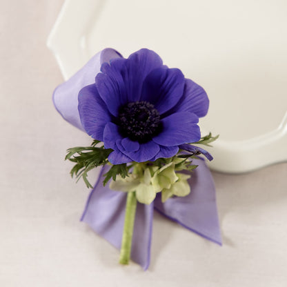 Purple Passion Boutonniere –  As Seasons Change Down South, Foley AL