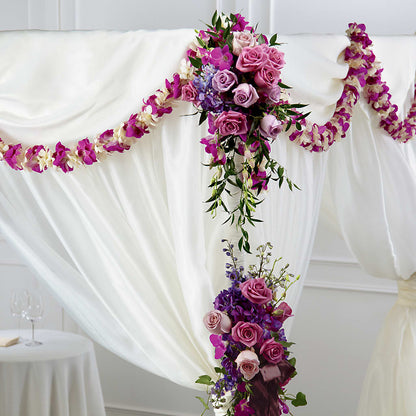 Color & Light Chuppah Decor –  As Seasons Change Down South, Foley AL